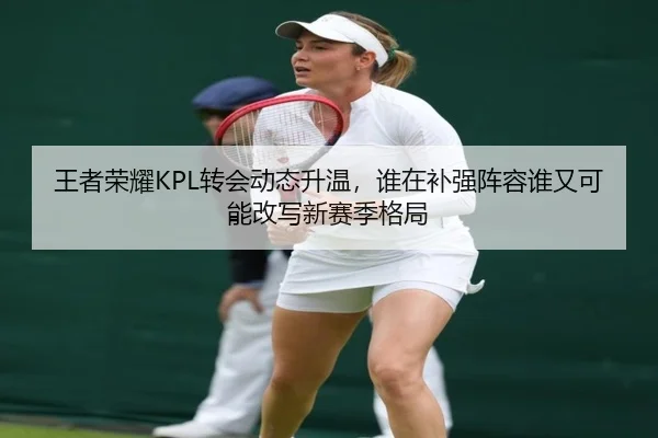 王者荣耀KPL转会动态升温，谁在补强阵容谁又可能改写新赛季格局